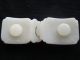Antique Chinese Carved White Mutton Fat Hetian Jade Dragon Buckle,  Qing Dynasty Snuff Bottles photo 7