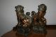 A Pair Of Cast Iron Foo Dogs.  Guardian Lions. Foo Dogs photo 4