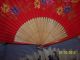 2pcs Vintage Identified Fans,  Fans.  Chinese Or Japanese Price Other photo 1