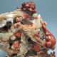 100% Natural Shoushan Stone Hand - Carved Statues - - Goldfish Nr/xy1800 Other photo 3