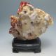 100% Natural Shoushan Stone Hand - Carved Statues - - Goldfish Nr/xy1800 Other photo 8