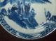 Chinese Blue & White Figural Porcelain Saucer Kangxi Mark Saucer Plate Vase 4 Porcelain photo 1