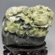 100% Natural Dushan Jade Hand - Carved Statue - - - Cabbage & Plum Nr/xy1973 Other photo 6