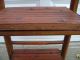 Vintage Asian Chinese Bamboo Wood Plant Table Stand W/ 5 Shelfs 4 Ft + High Tables photo 4