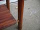 Vintage Asian Chinese Bamboo Wood Plant Table Stand W/ 5 Shelfs 4 Ft + High Tables photo 5