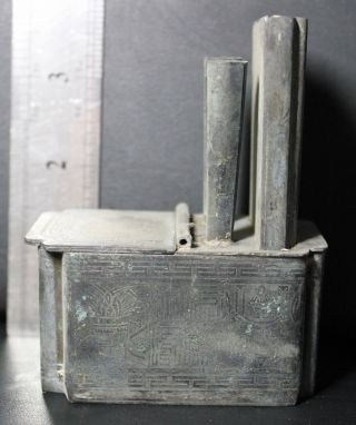 China ' S Old Rare Pen Container photo