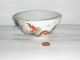 Antique Asian Bowl Dragon Hand Paint Mark Made In China Bowls photo 4