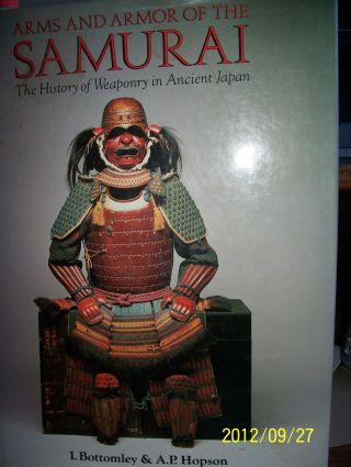 Arms And Armer Ancient Japan/300 Phot0graphs/700 Yr.  History.  1988 Hard Bound Cv photo