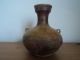 Rare Han Dynasty Glazed Stoneware Bottle.  2nd - 1st Century Bc. Vases photo 1