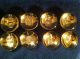 24 Karat Gold Plate Sake Cups Of The Seven Happy Gods Glasses & Cups photo 4