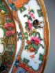 China Chinese Rose Medallion Porcelain Plate Avian & Flower Decor Ca.  19th C. Plates photo 3