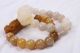 Very Rare Chinese Antique Jade Hand Chain Bracelet Of Pixiu - Excellent Pair Bracelets photo 1