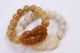Very Rare Chinese Antique Jade Hand Chain Bracelet Of Pixiu - Excellent Pair Bracelets photo 8