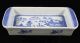 Antique Blue & White Canton China,  Export Porcelain - - - - - A Very Rare Bulb Tray Boxes photo 1