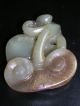 Acoin 4of10 Piece Xinjiang Hetian Qing Dy Pure White Jade From Collector Vr Vf Amulets photo 5