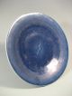 Fine Old China Chinese Blue Glaze Porcelain Plate Late Qing Dynasty Ca.  1910 Plates photo 1