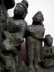 Antique Statue Buddha Teaching Enlightenment Gandharan Circa 2nd C India Hindu Statues photo 11