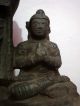 Antique Statue Buddha Teaching Enlightenment Gandharan Circa 2nd C India Hindu Statues photo 6