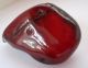 Antique Chinese 10 Kt Gold Massive Rich Cherry Amber Pendant 3 