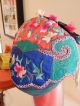 Antique Vintage Chinese Asian Silk Embroidered Child Baby Hat Other photo 4