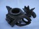 Chinese Black Stone Carving Censer.  Dragon And Pheonix Incense Burners photo 1