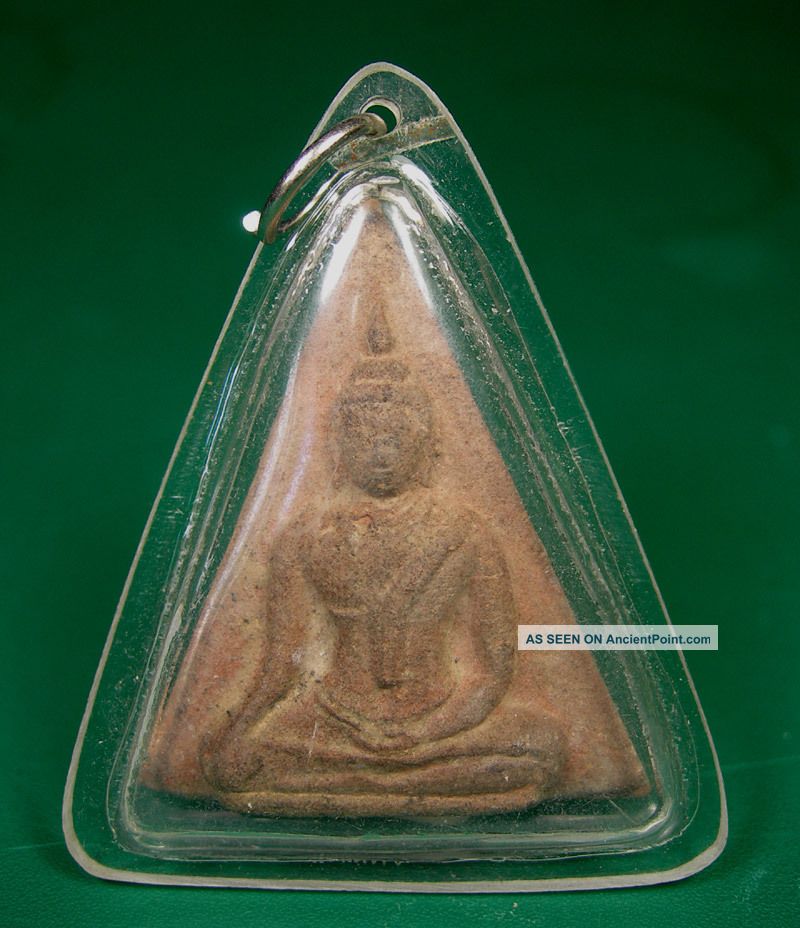 Old Phra Nang Paya Pim Yai Buddha Tablet Amulet Pisanulok Waterproof Pendant Amulets photo