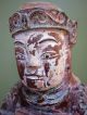19th Century Laquer Chinese Figure Seated On Chair - Elder With Great Patina Buddha photo 6