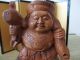Japanese Vintage Daikoku Doll Carved,  Wooden,  Lucky Item,  Japan,  Traditional Other photo 2