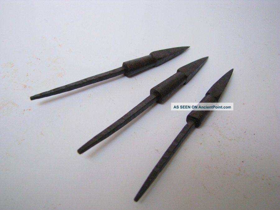 Old Indo Persian Arrows Tips India photo