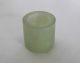 Antique Chinese Archers Thumb Ring Celadon Translucent Jade Rings photo 5
