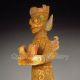 Chinese Gold - Gilt & Jade Statue - Ancient General Nr Men, Women & Children photo 4