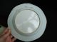 Rare 18thc Qianlong Blue & White Auspicious Symbol Plate Bowls photo 3