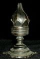 Collectable China Life Tool Bronze Lotus Shape Tortoise Statue Foot Light Lamp灯 Other photo 1