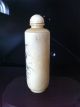 Antique Chinese Ox Bone Snuff Bottle, Other photo 3