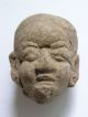 3 Majapahit Terracotta Heads 14th - 15th Century Statues photo 3