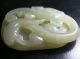 Acoin 1of10 Piece Xinjiang Hetian Qing Dy Pure White Jade From Collector Vr Vf Amulets photo 4