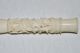 Vtg Chinese Hand Carved Ox Bone Dragon Cigarette Holder,  Never Other photo 4