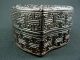 Fine Antique Chinese Carved Box Rosewood Or Zitan With Bats And Peaches Boxes photo 8