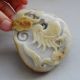 225g Chinese Hetian Ziliao Jade Carved Rooster Statue Carving Other photo 4