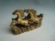 690g Chinese Brass Three Horses Statue Nr Other photo 2