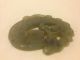 Old Chinese Dragon Hand Carved Jade Plaque Other photo 3