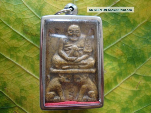 Rare Lp Pern Amulet Buddha Antiques Tiger Amulets Amulets photo