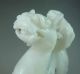 Fine Chinese Hetian Jade Carved Double Dragon Carving 405g Other photo 4