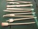 Old Vintage Chinese Carved Cocktail Drink Picks Appetizer Skewers Not Plastic Other photo 3