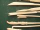 Old Vintage Chinese Carved Cocktail Drink Picks Appetizer Skewers Not Plastic Other photo 6