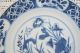Pair Of Antique Chinese Blue & White Plates Kangxi Period 18th Century Excellent Plates photo 5