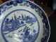 Rare 18thc Qianlong Blue & White Large Charger Bowl Plate Bowls photo 1
