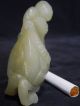 15.  A Chinese Celadon Jade Carving Of A Boy And Cow Probably18th To 19th C Other photo 11