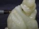15.  A Chinese Celadon Jade Carving Of A Boy And Cow Probably18th To 19th C Other photo 4