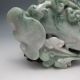 1060g 100% Natural Jadeite Jade Hand - Carved Statues - - Ruyi/lingzhi Nr/xy1943 Other photo 2